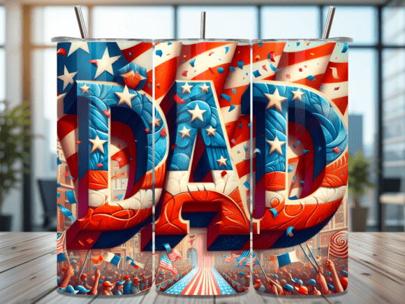 Download American Flag Dad Celebration Tumbler - Premium Resources